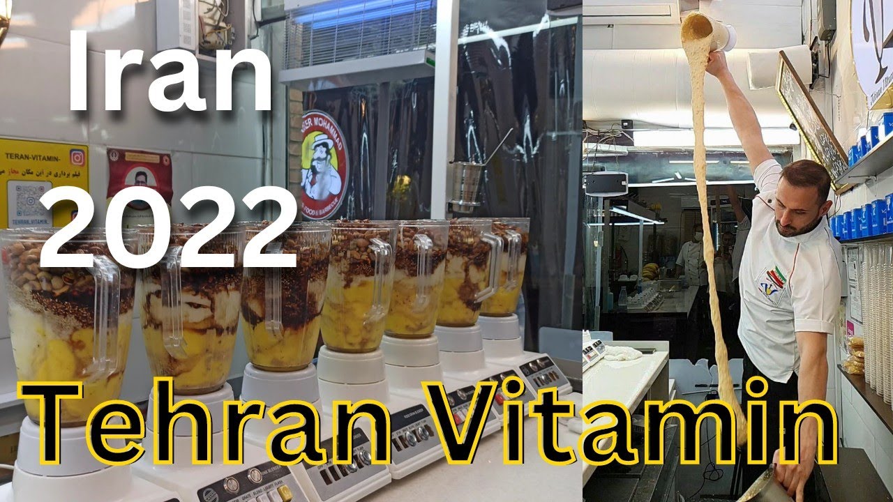 Iran 🇮🇷 2022 | Shiraz | Walk With Me In Gaz square |Tehran Vitamin