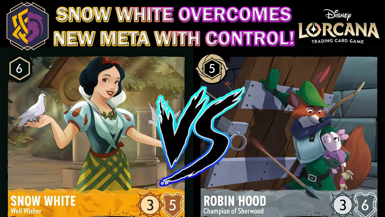 🟡🟣 SNOW WHITE LOCKS DOWN & CLEARS BOARDS WITH BOUNCE - Amber Amethyst Disney Lorcana Gameplay