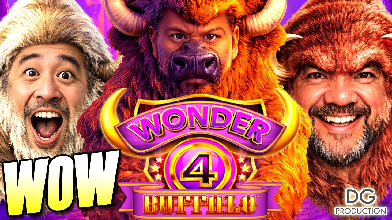 🚨НОВИНКА🚨Игровой автомат Wonder 4 Buffalo Stripe Gold Cash Chief, казино Лас-Вегаса, крупные выиг...