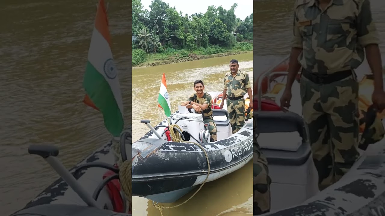Patrolling  Bangladesh Border #bsf #vivekwarrior#indianarmy