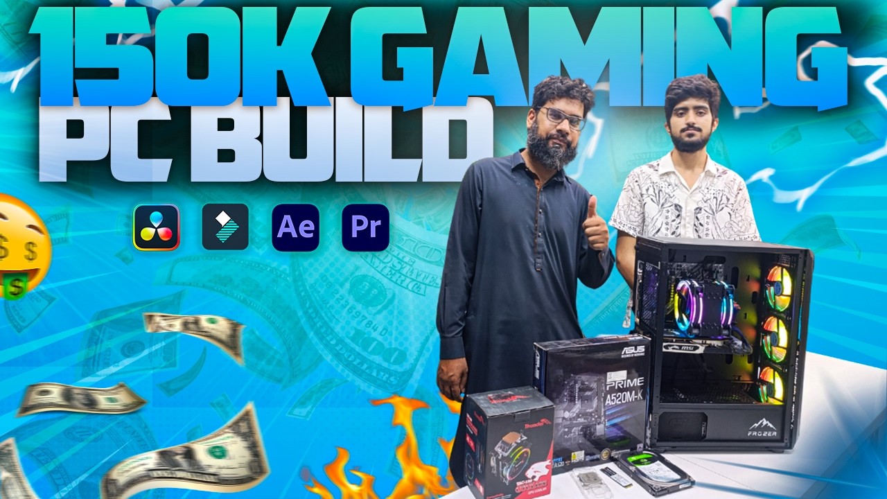 150K Gaming PC Build 🔥 | Best Budget Gaming PC in Pakistan 2026