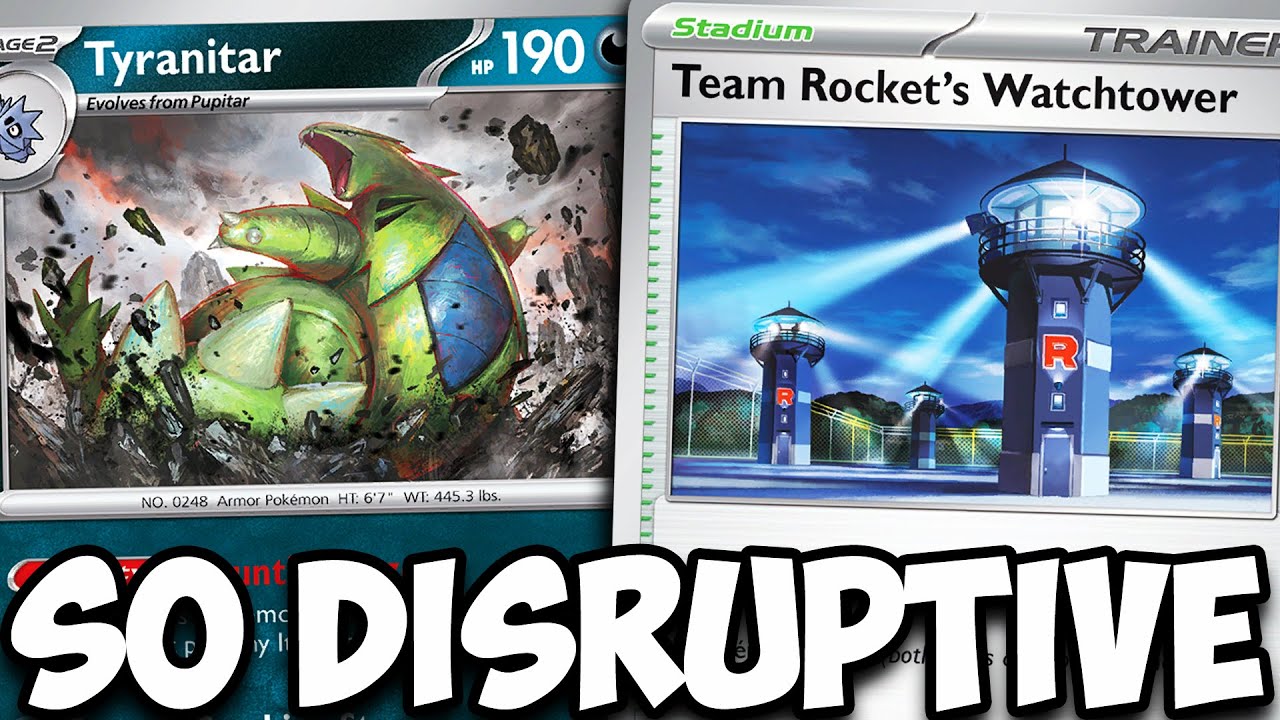 Item Lock Tyranitar Deck Is Very Disruptive & Underrated!