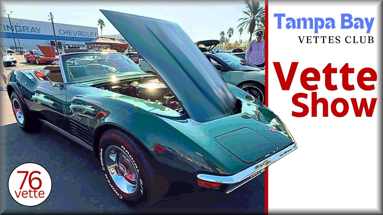 ДВЕНАДЦАТЬ C3 на автосалоне Tampa Bay Vettes