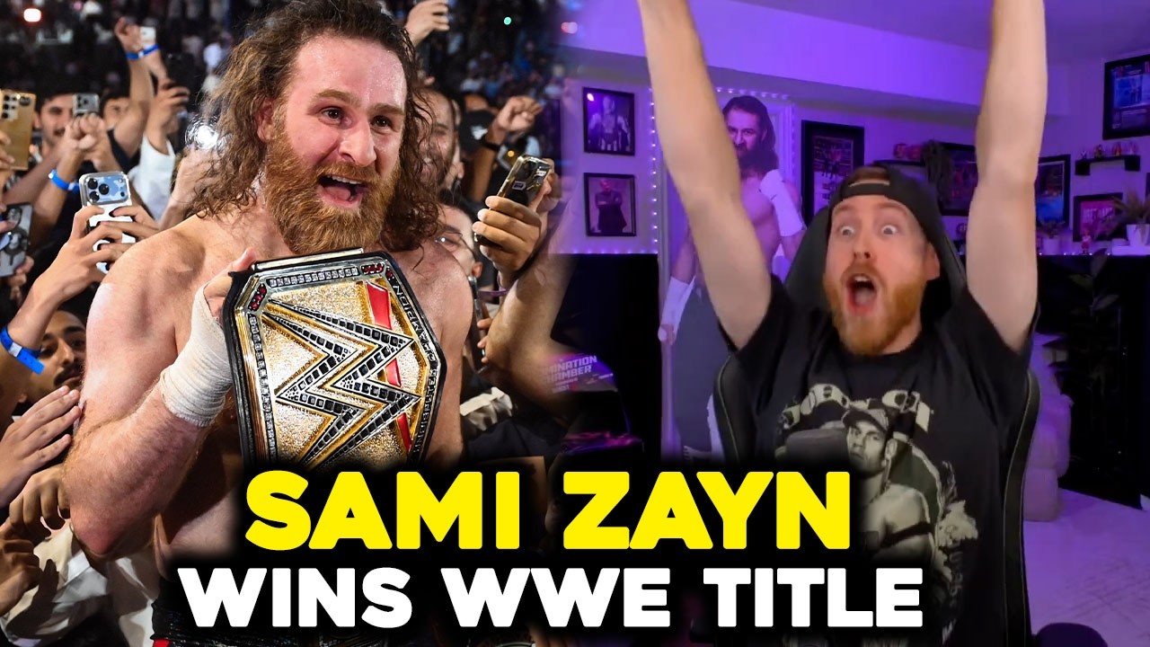 РЕАКЦИЯ НА ПОБЕДУ SAMI ZAYN В ЧЕМПИОНАТЕ WWE НА NIGHT OF CHAMPIONS!!!