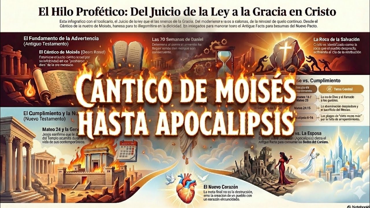 El Plan Soberano de Dios: Del Cántico de Moisés al Apocalipsis. 