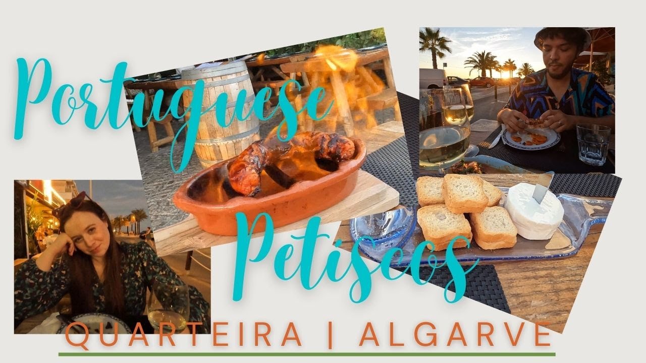 Portuguese Petiscos! | Good Food And Delicious Wine On Quarteira Sea Front