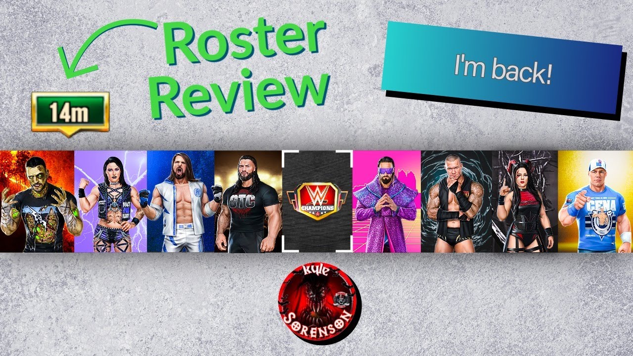 Roster review plus the future of the channel. (Also, some pulls)