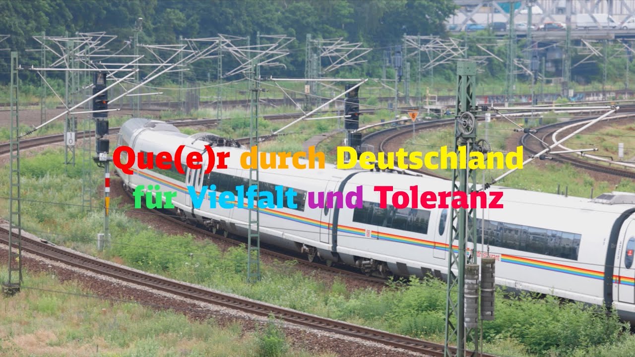 Que(e)r durch Deutschland mit dem Regenbogen-ICE