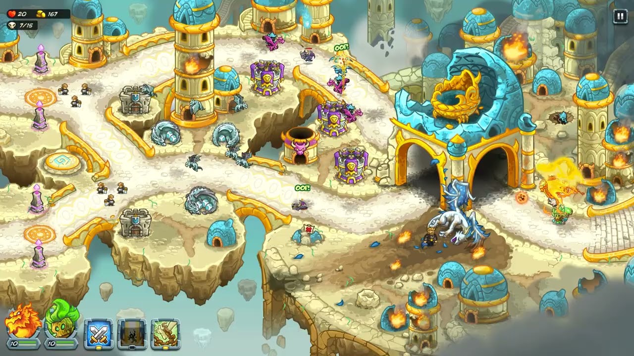 Kingdom Rush Alliance INNER SANCUARY [impossible] [campaign]