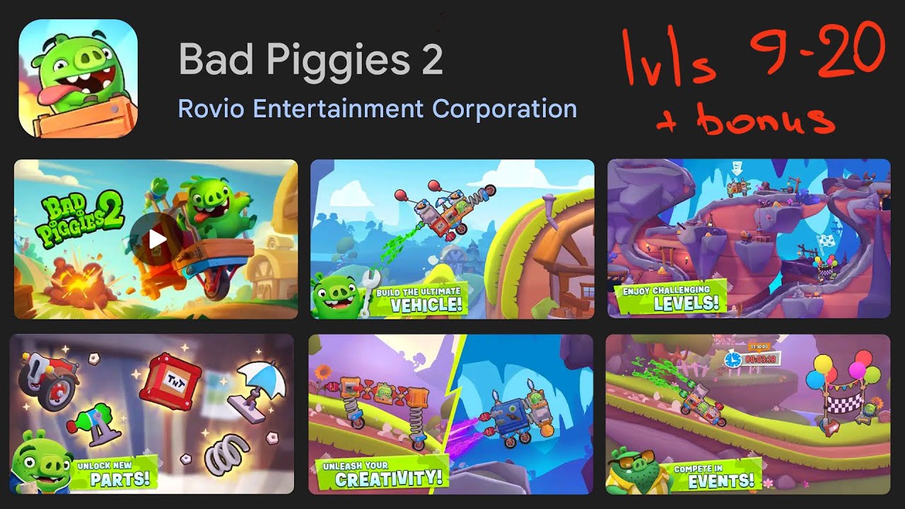 Bad Piggies 2: Chapter 2 Gameplay