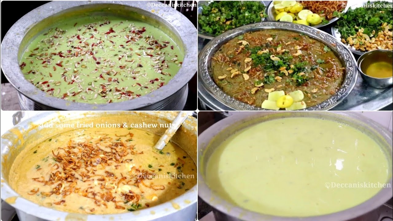 25 Members ke liye Kaddu ki kheer & Chicken Harees/Haleem/Iftar Party Special Hyderabadi Dawat