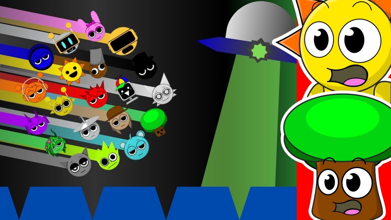SPRUNKI CHAOTIC MARBLE RACE !!!