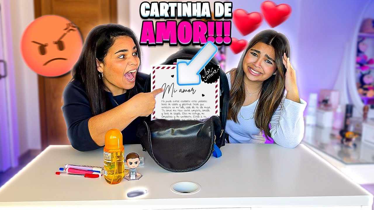 MINHA MÃE REVISTOU MINHA MOCHILA VOLTANDO DA ESCOLA! *me ferrei