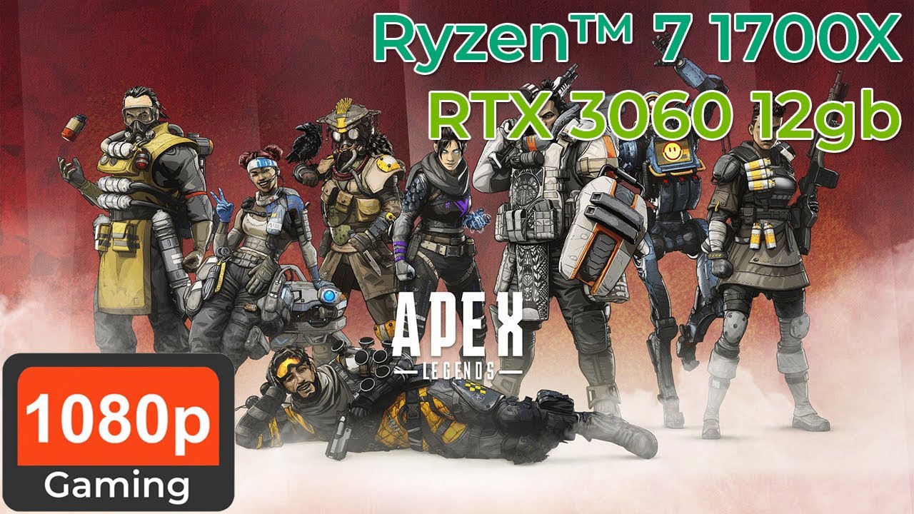 Ryzen 7 1700X + RTX 3060 12GB | Mainboard X370 | RAM 32GB 3200MHz | 1080p Gaming