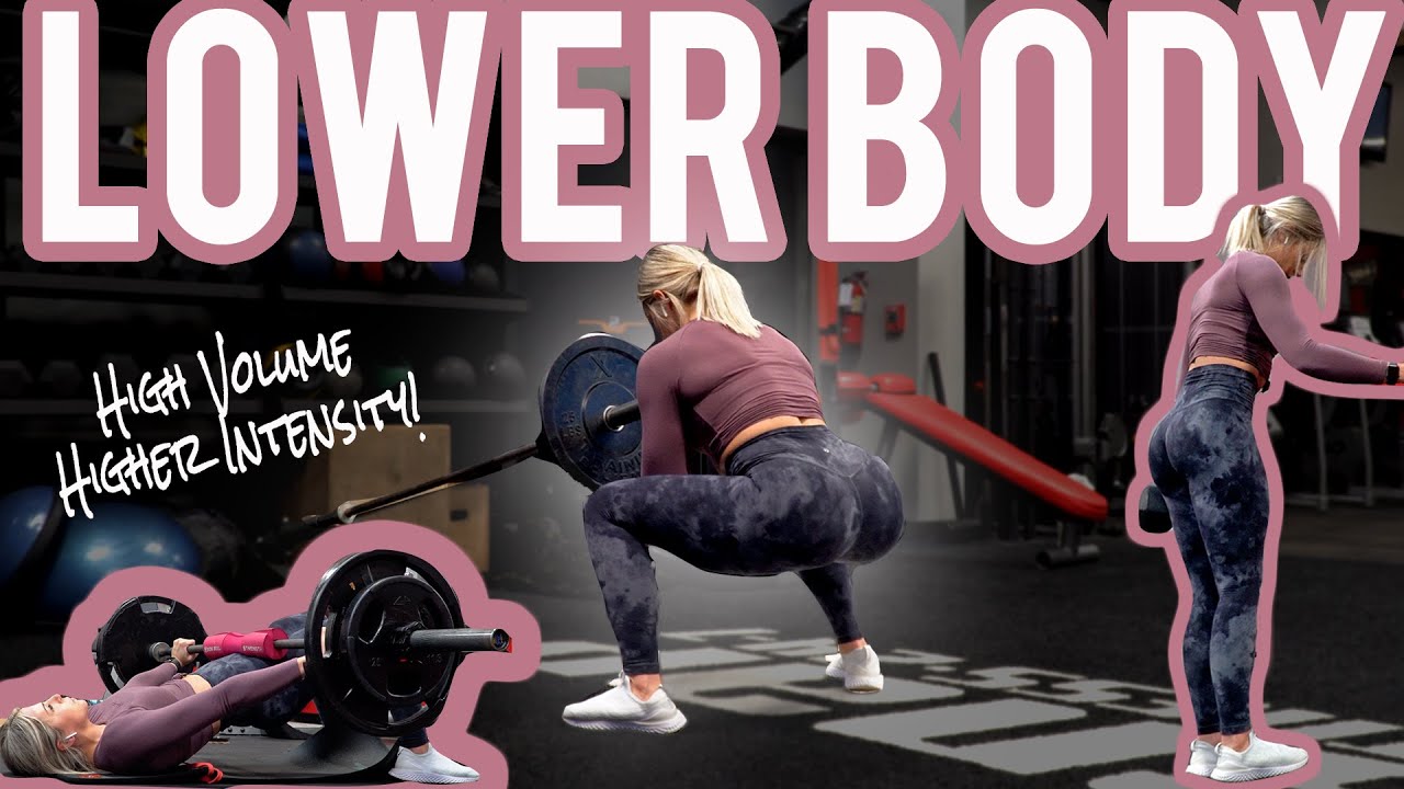 INTENSE FULL LEG DAY WORKOUT! | Quads, Hamstrings, and Glutes