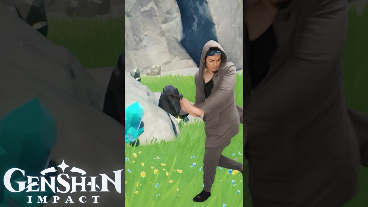 Aim Assist in Genshin Impact be like