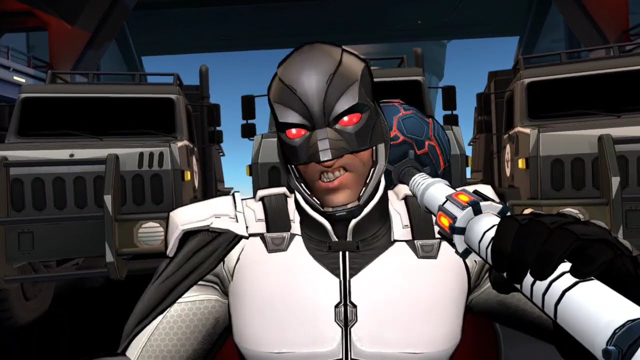 Saving a S.H.I.E.L.D helicarrier from a fascist group(Deadpool vr)