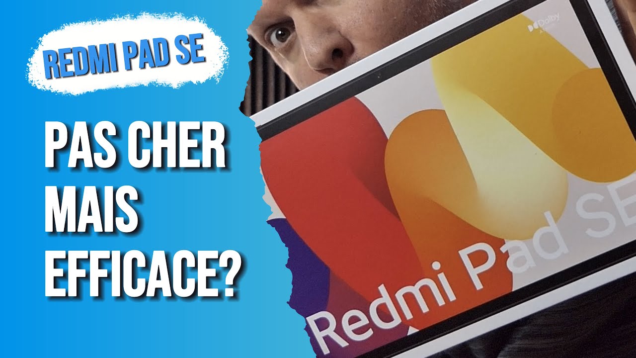 REDMI PAD SE : Une tablette PAS CHER mais ...