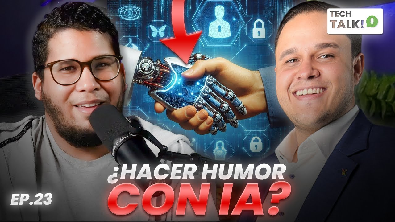 El punto débil de la IA: el humor humano según Te de Jagua | Tech Talk con Julio Valentín EP.23
