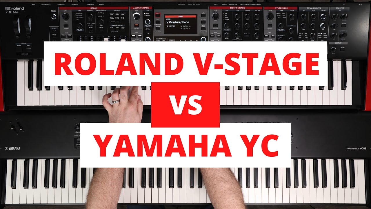 Roland V-Stage против Yamaha YC — сравнительный обзор