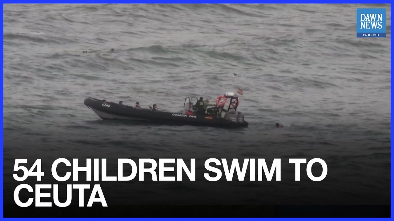 54 Children Swim from Morocco to Spanish Enclave Ceuta in Fog, Rescued by Civil Guard Boats