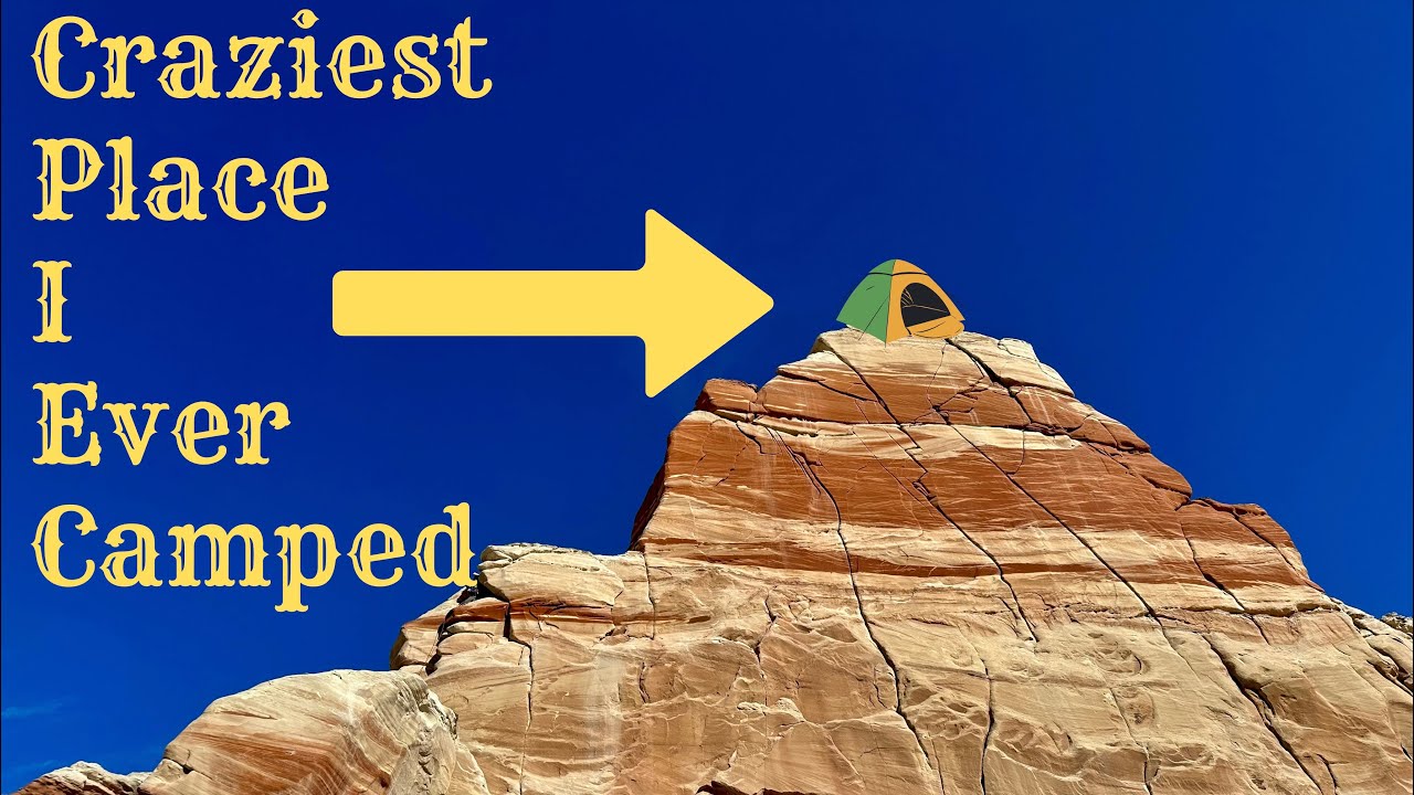 Camping on top a 200 ft stone tower!