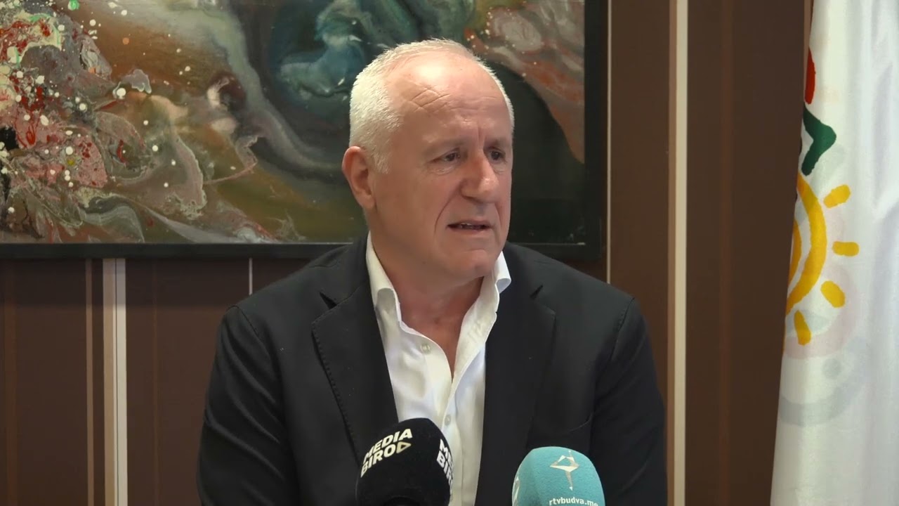 Izvrsni direktor Hotelske grupe Budvanska rivijera Jovan Gregovic odgovori na pitanja