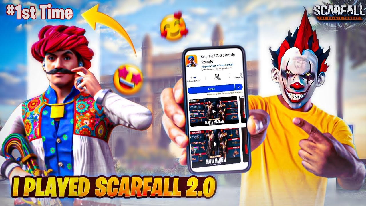 Is ScarFall 2.0 The BEST Indian Battle Royale Game?