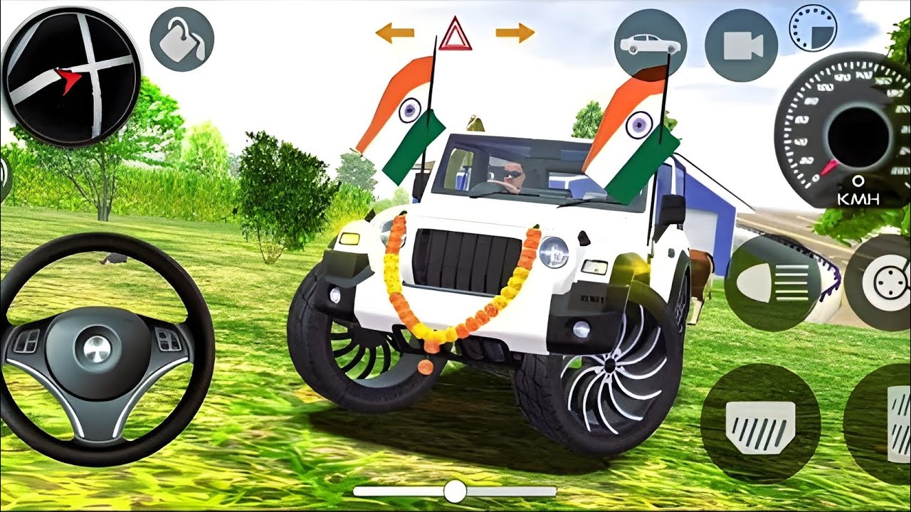 Indian Cars Simulator 3D: Modified Thar Suvdriver (gadi wala game) - Car Game Android Game #2026