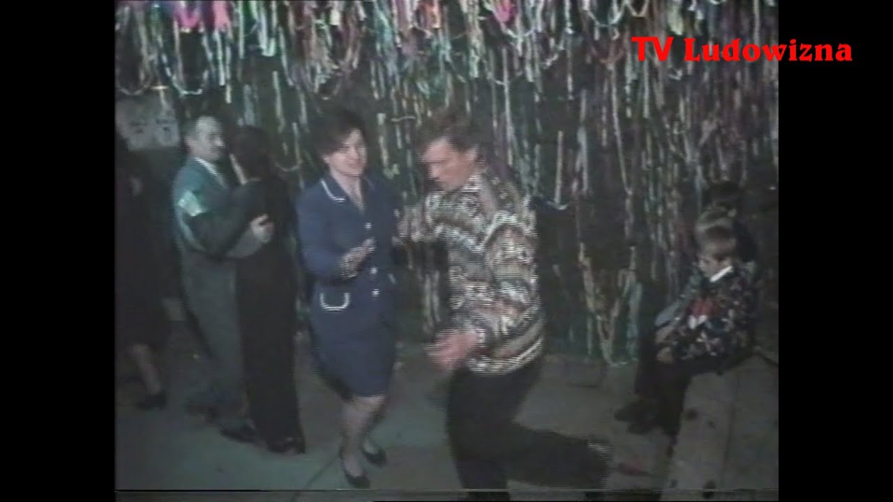 1996 R. Wspaniałe TANECZNE popisy na weselu pod RADOMIEM ~ Ciekawy roztańczony REGION !