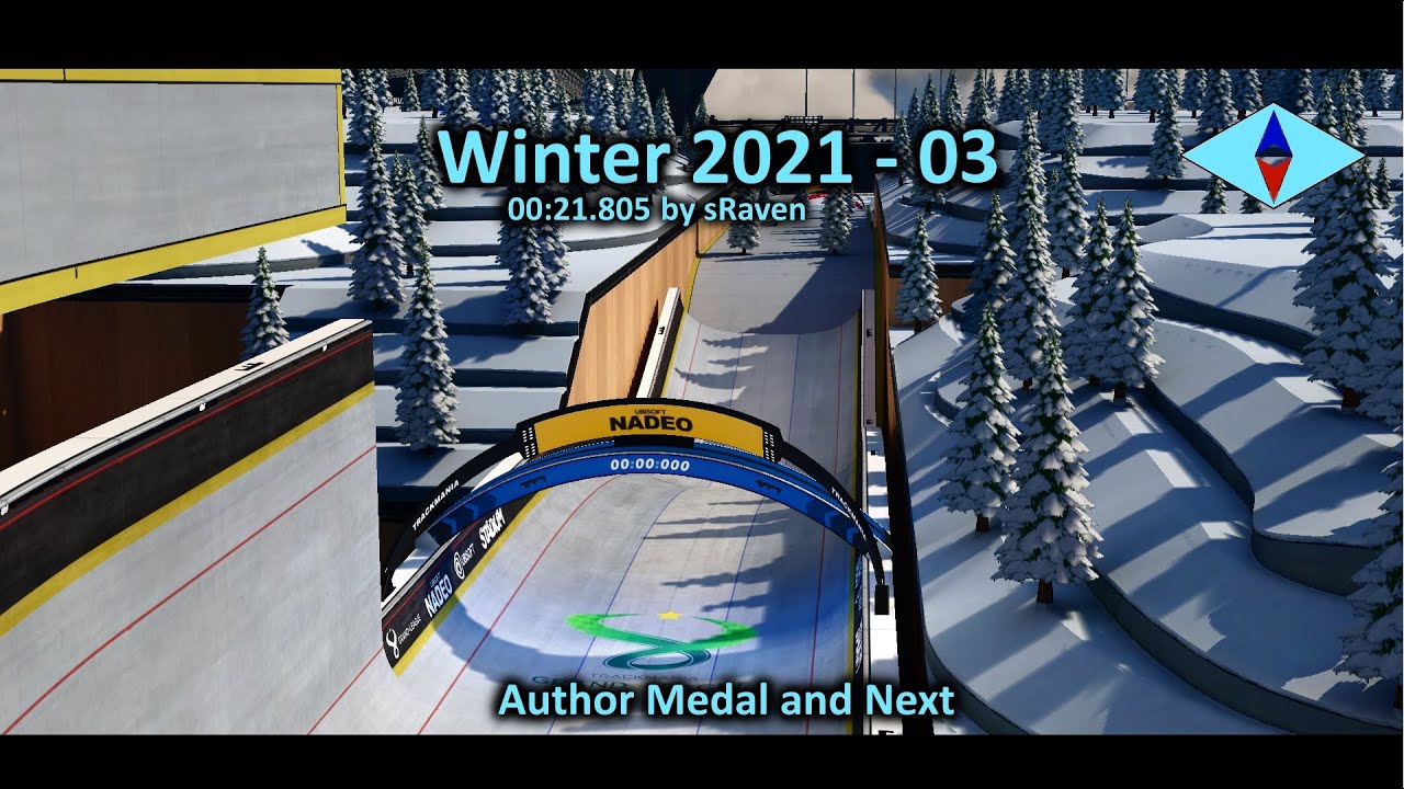 [Author Medal and Next]Trackmania 2020 - Winter 2021 - 03 [Controller Inputs]
