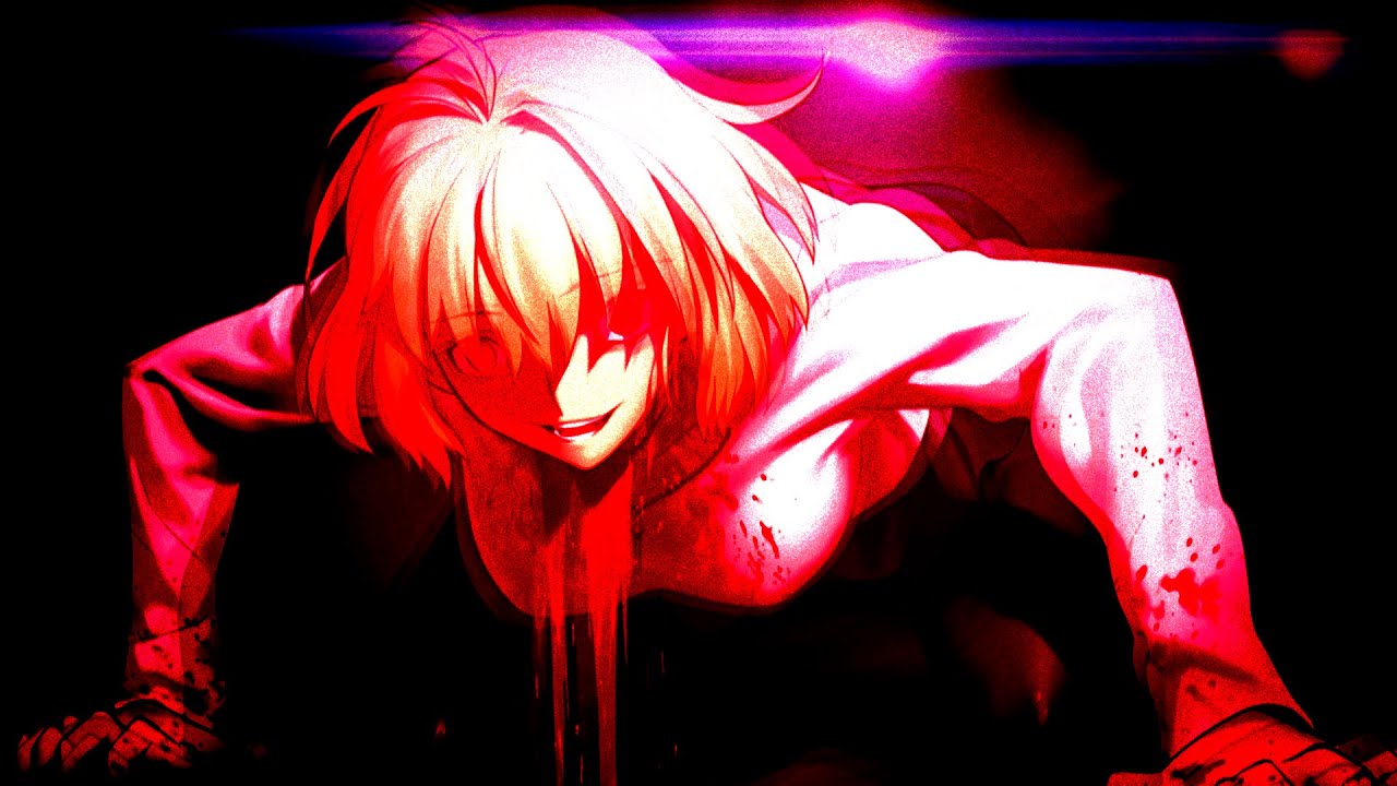 Red Arcueid transformation - Tsukihime Remake