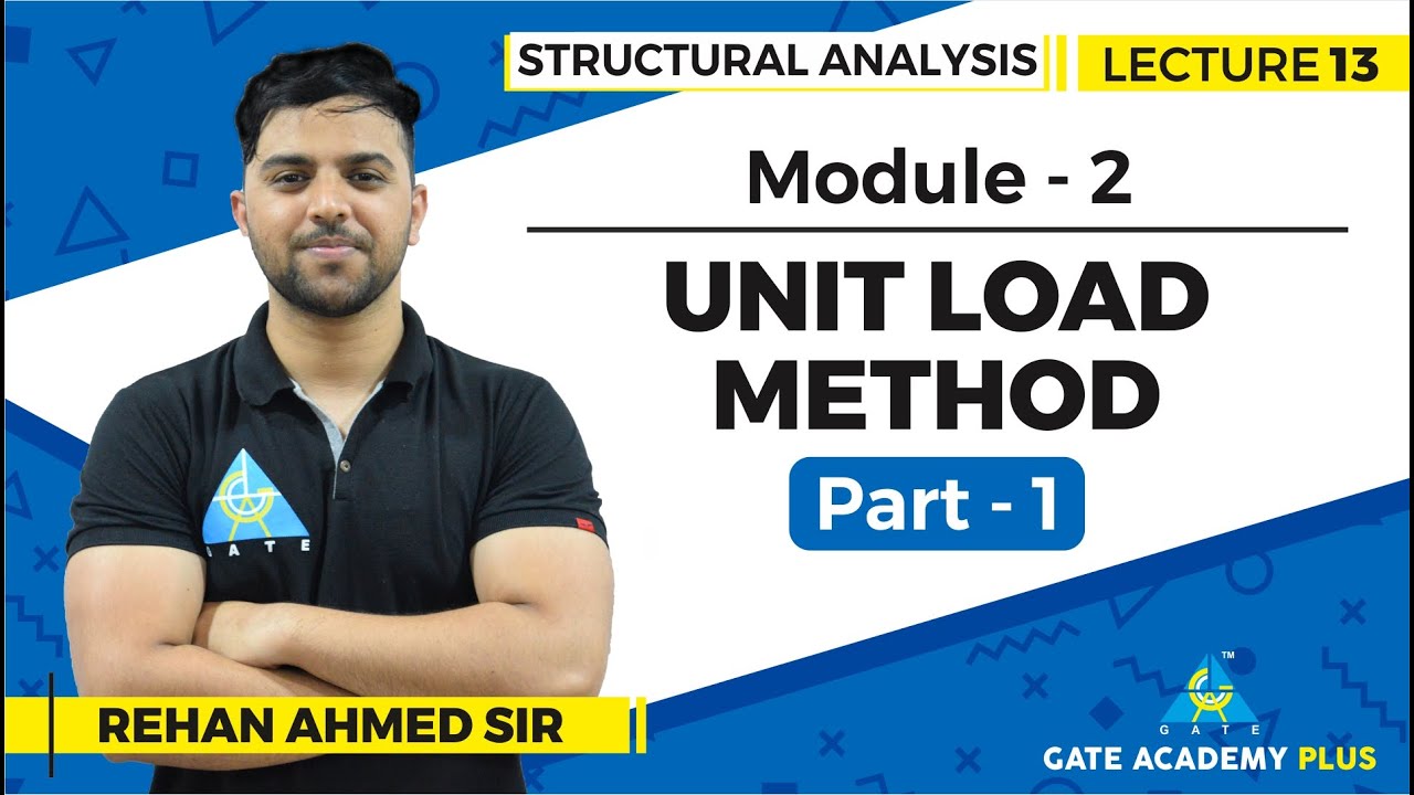 Lecture 13 | Module 2 | Unit Load Method (Part - 1) | Structural Analysis