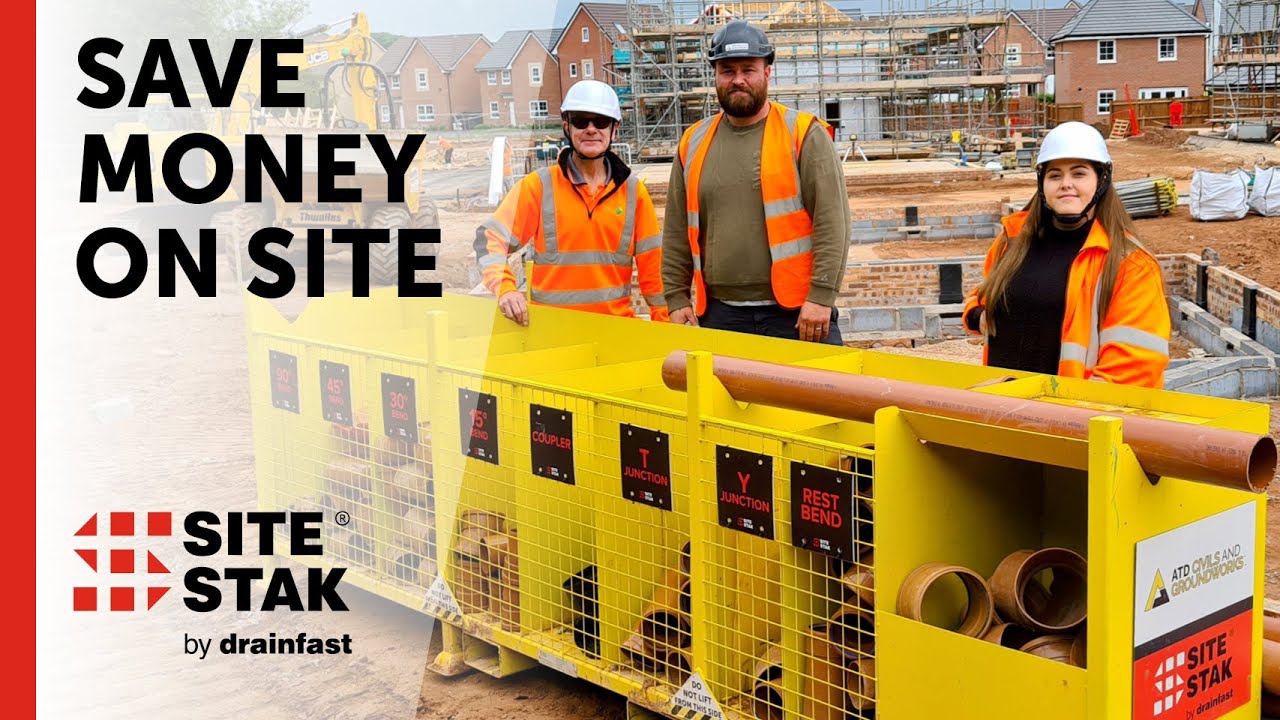 Health & Safety Specialist Endorses SiteStak System for Housebuilding Plot Drainage Installation