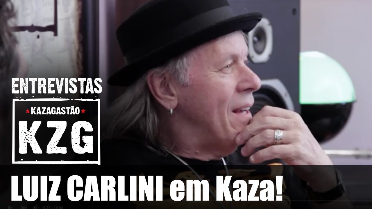 LUIZ CARLINI em Kaza! - entrevistado por Gastão Moreira