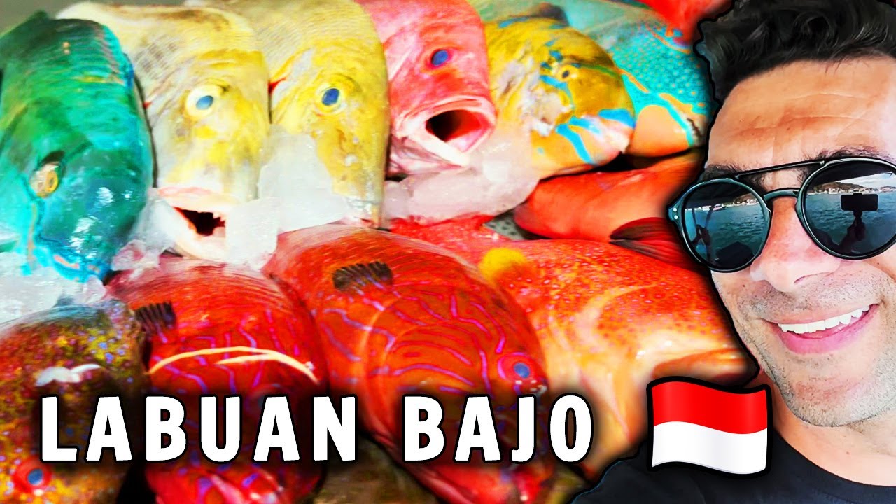 CRAZY street food in Labuan Bajo 🇮🇩 Komodo Indonesia