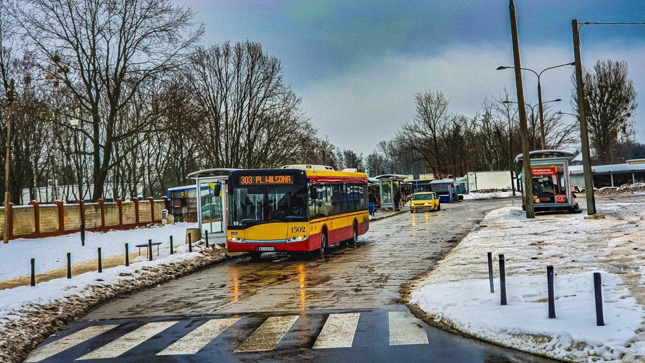 [303] MZA Warszawa - Przejazd SU12 III #1502 na linii 303➡️ Cm.Północny-Brama Gł. 