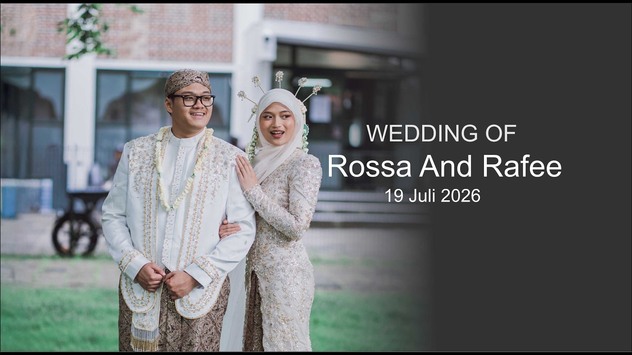 LIVE WEDDING ROSA AND RAFEE