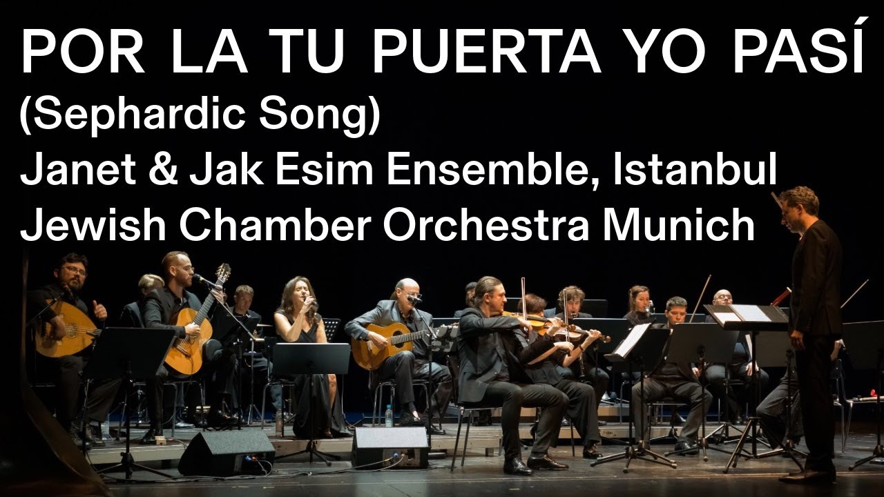 POR LA TU PUERTA YO PASÍ - Sephardic song (Janet & Jak Esim Ensemble | JCOM | D. Grossmann)
