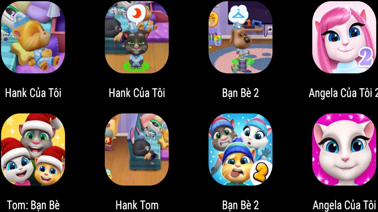 Talking Tom and his friends play fun and exciting games together,and then they enjoy unique and deli