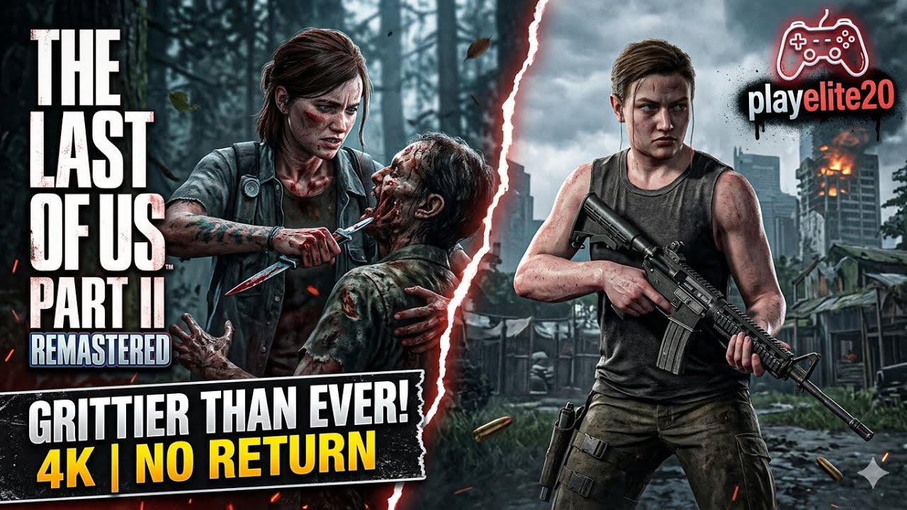 The Last Of Us II Remastered PS5 gameplay