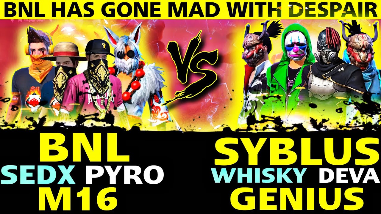 Last part || BNL & M16 &PYRO & SEDX VS SYBLUS & GENIUS & DEVA & WHITE Clash Squad Custom Match