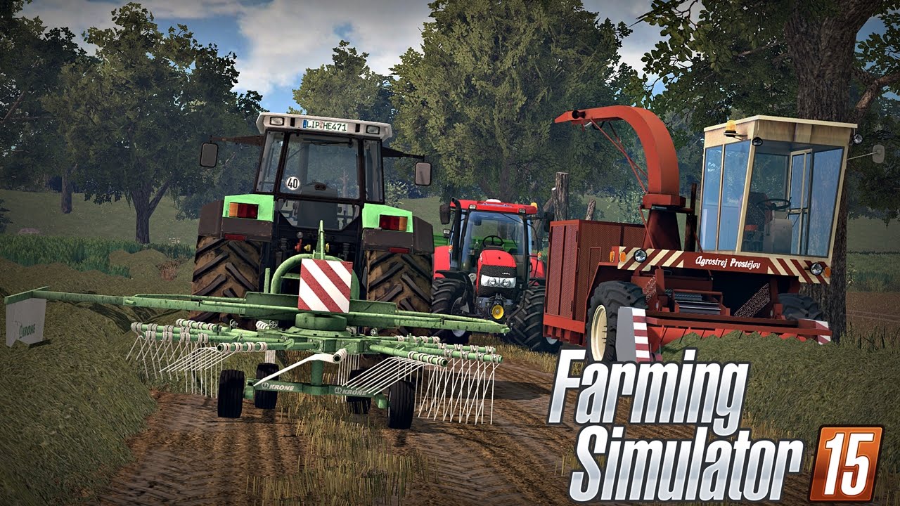 Lato na Typowa Polska Wieś v3 - Cięcie zboża na kiszonke ☆ FS15 MP #23 ㋡ Bronczek, MafiaSolec