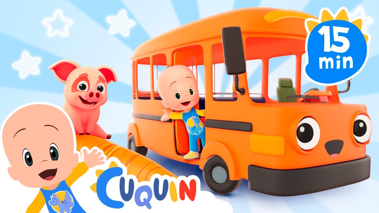 El bus comilón de Cuquín | Canciones divertidas con Cuquín