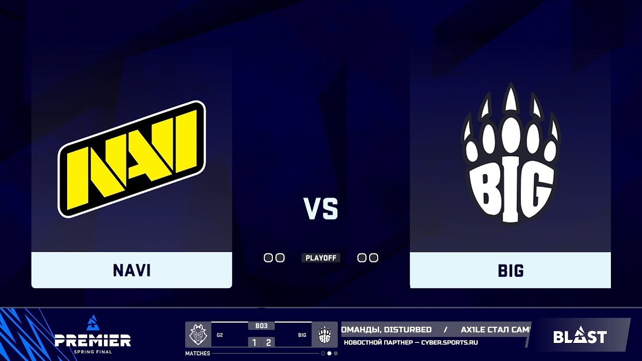 🔴  RU   NAVI vs BIG BO3 BLAST Premier Fall Finals 2021