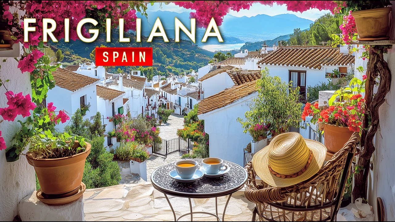 Frigiliana Spain Walking Tour 4K 🇪🇸 | Most Beautiful Village in Andalusia