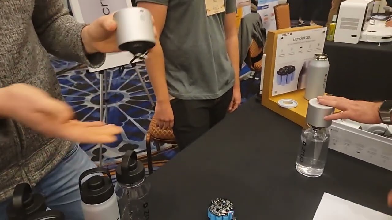 Pepcom CES 2023 with TheGeekChurch.com Part 5!  The Cruz Blender!