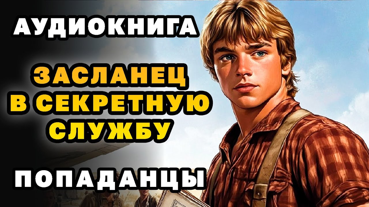 АУДИОКНИГА ПОПАДАНЦЫ ✪ ЗАСЛАНЕЦ В СЕКРЕТНУЮ СЛУЖБУ ✪ ПОЛНОСТЬЮ