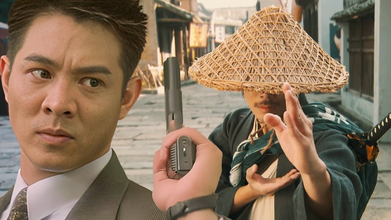 日本忍者偷盗国宝，功夫小子暴怒出手虐殺忍者！ #李連杰 #jetli