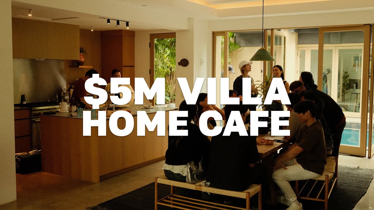 I turned a $5M villa into a free coffee shop
